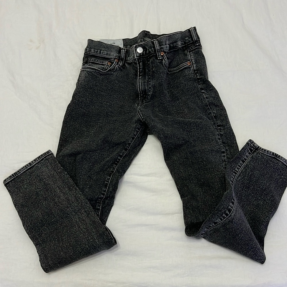 H&M Black/Stonewash Style Skinny Jeans Youth Boys Sized 31/32
